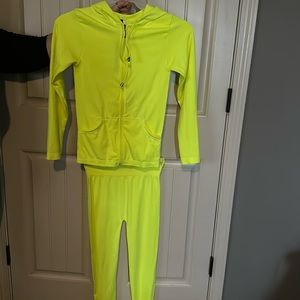 Yellow Green Workout Clothing